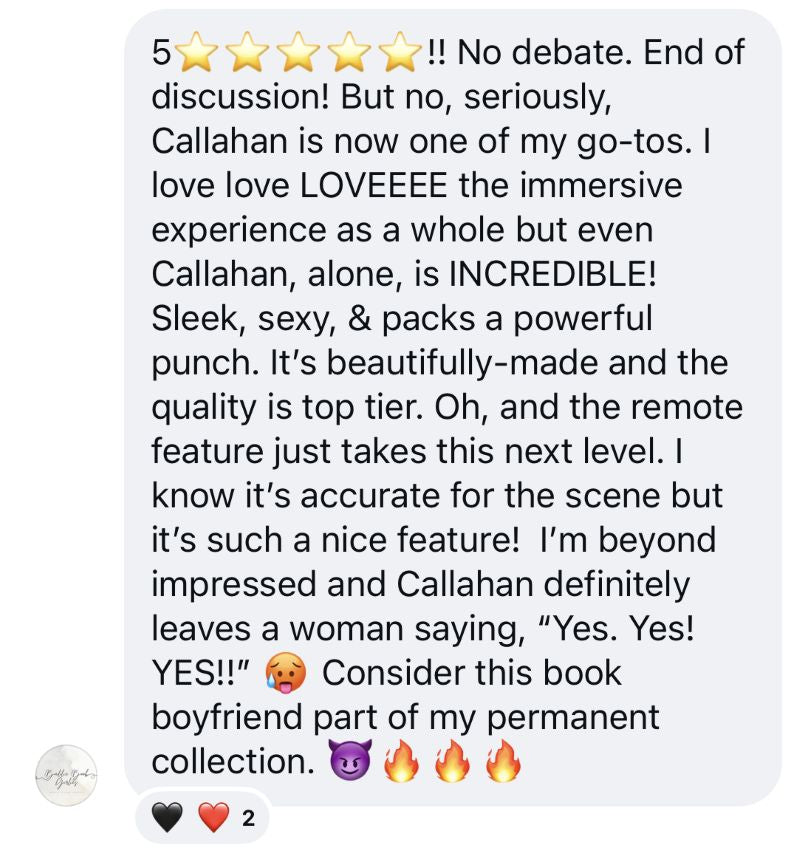 Product review of Callahan Toy from Love Me Stalk Me toy