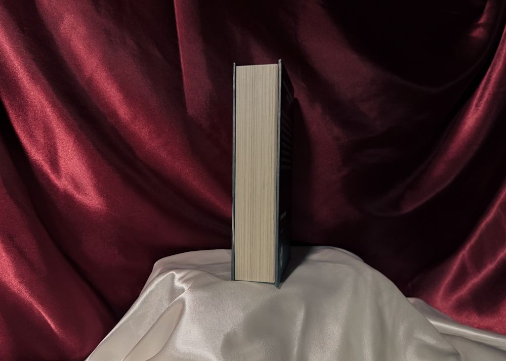 The spine view of the Callahan book box
from the dark romance book Love Me Stalk Me by Laura Bishop.