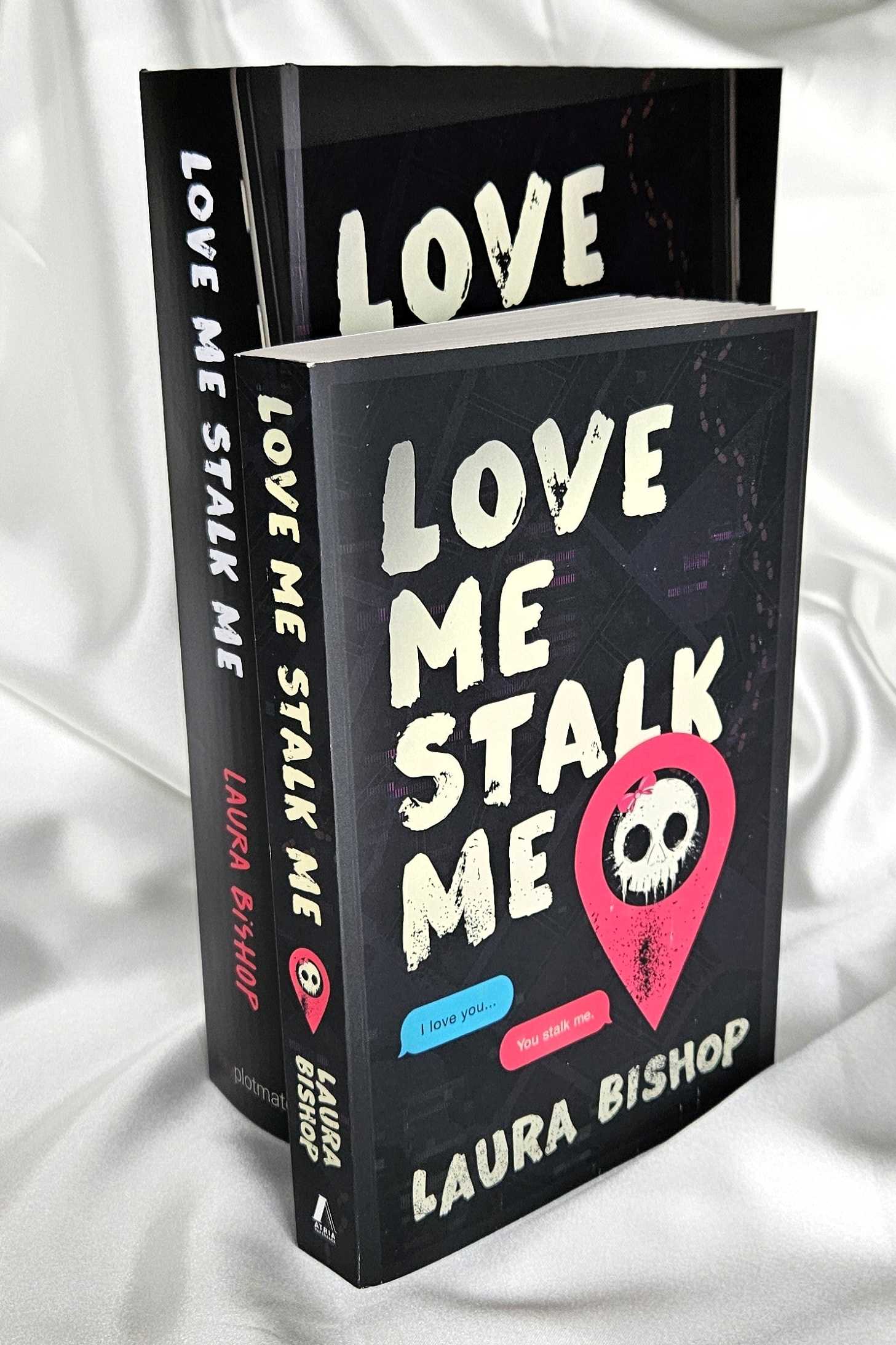 Callahan product box with the Love Me Stalk Me dark romance book.