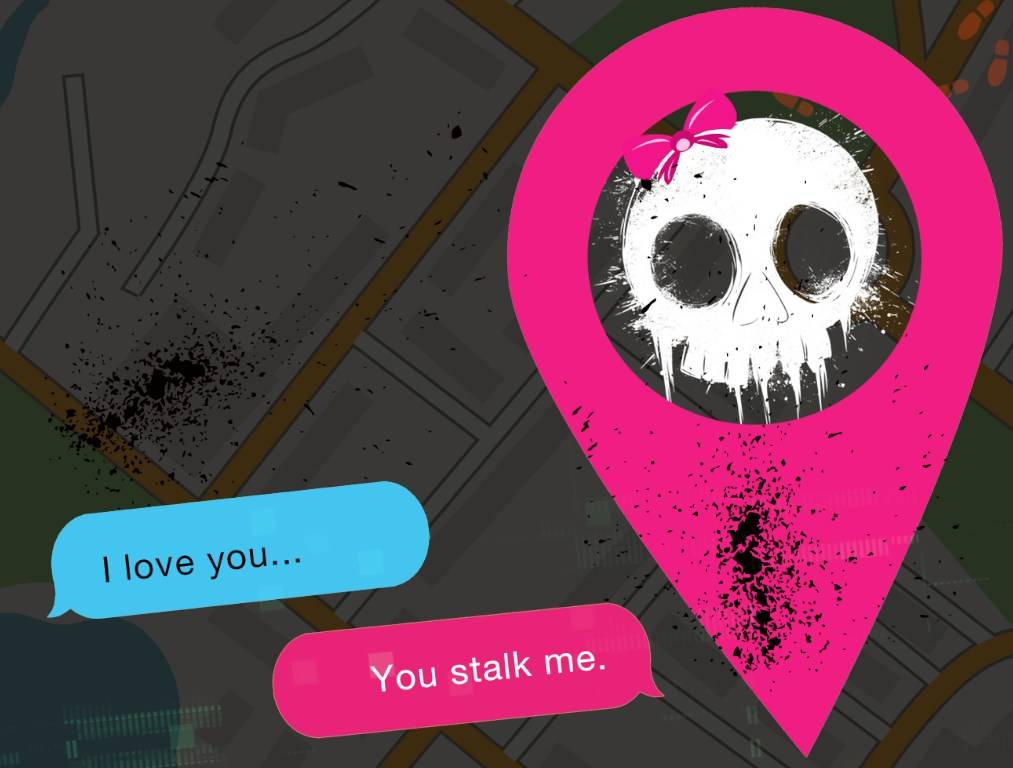 Laura Bishops Love Me Stalk Me design