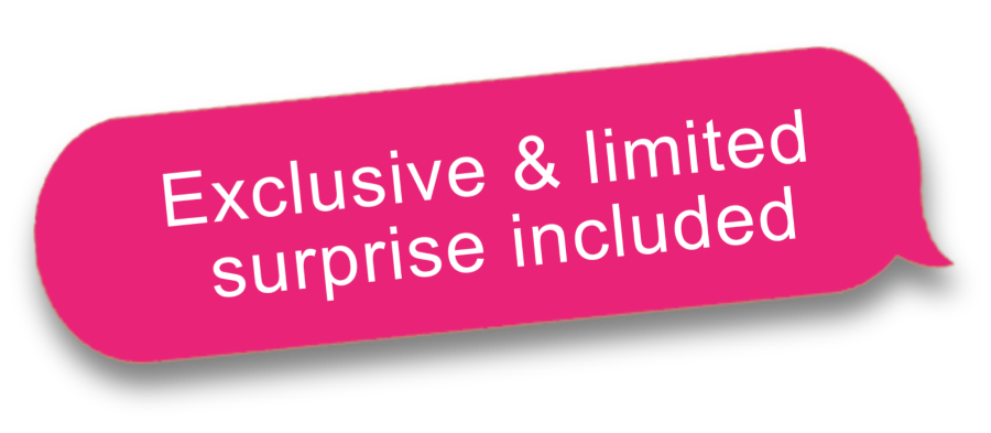 Info about exclusive and limited surprise that is included.