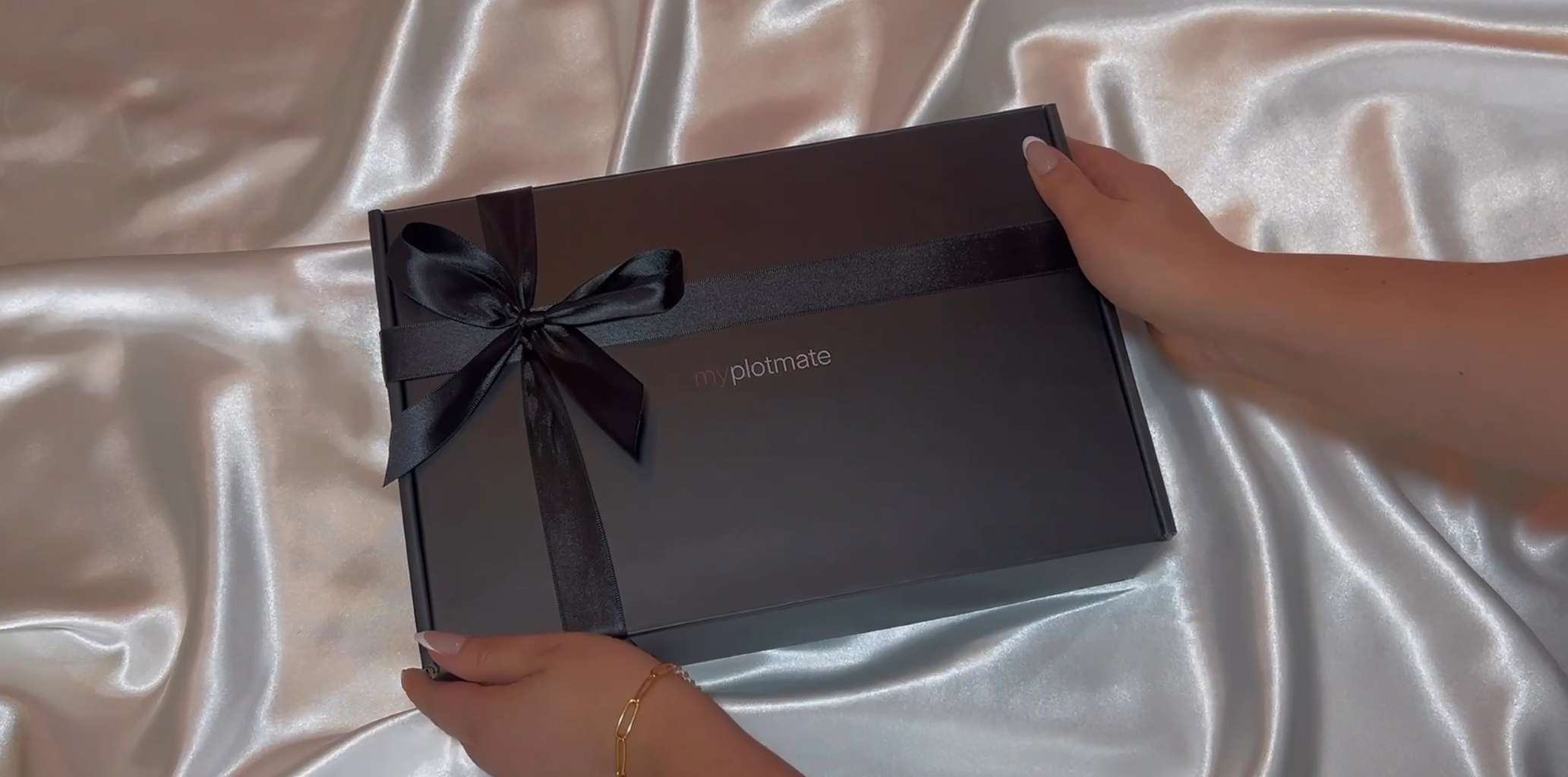 The general unboxing of a toy from the dark romance inspired brand myplotmate.