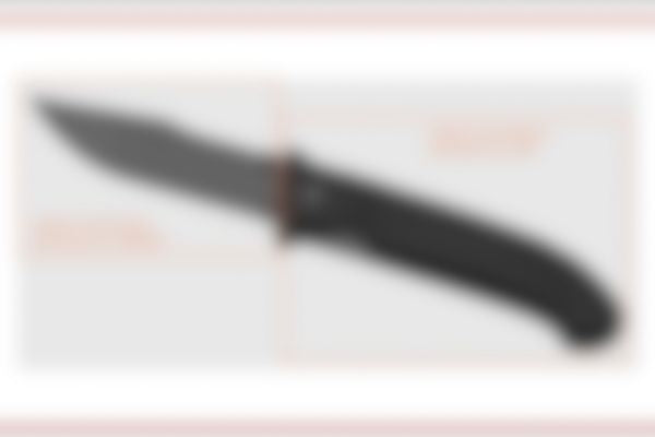 A blurred picture of a dark romance knife toy.